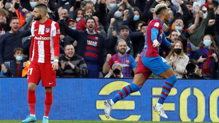 Héctor Herrera: Atlético de Madrid cayó ante el Barcelona que le arrebata puesto de Champions