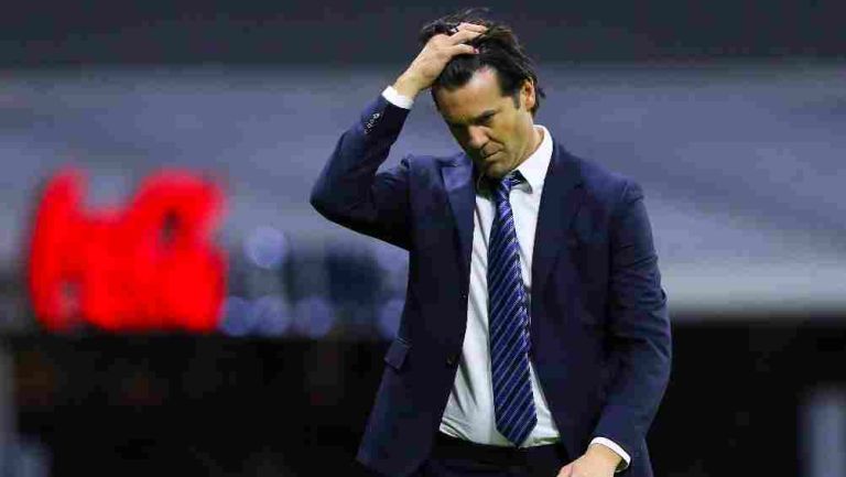 Santiago Solari tras una derrota de América 