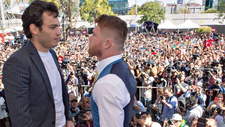 Julio César Chávez Jr. frente a Saúl 'Canelo' Álvarez