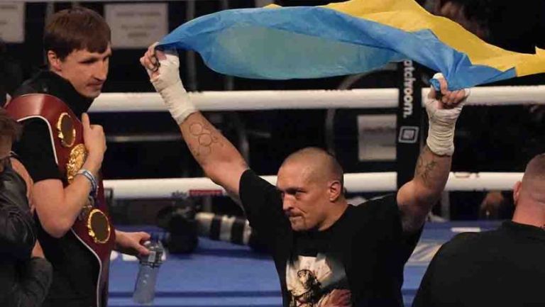 Oleksandr Usyk, boxeador ucraniano 