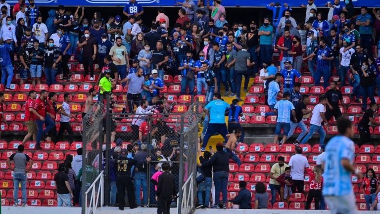 Incidentes en el Querétaro vs Atlas