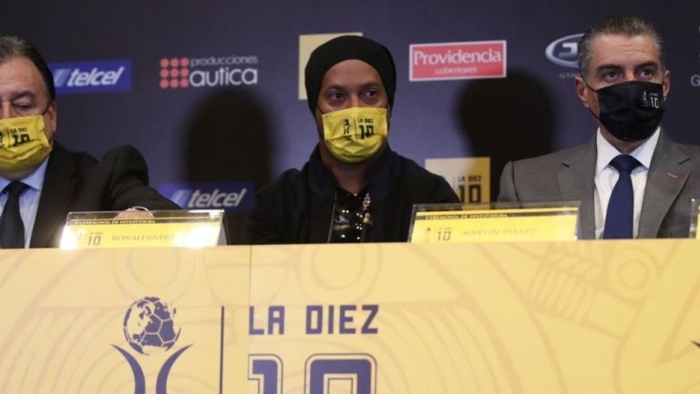 Ronaldinho en el Salón de la Fama