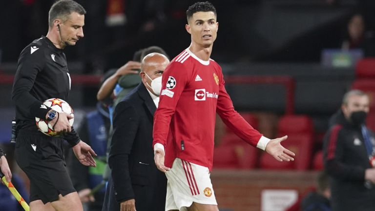 CR7 muestra su inconformidad con el silbante