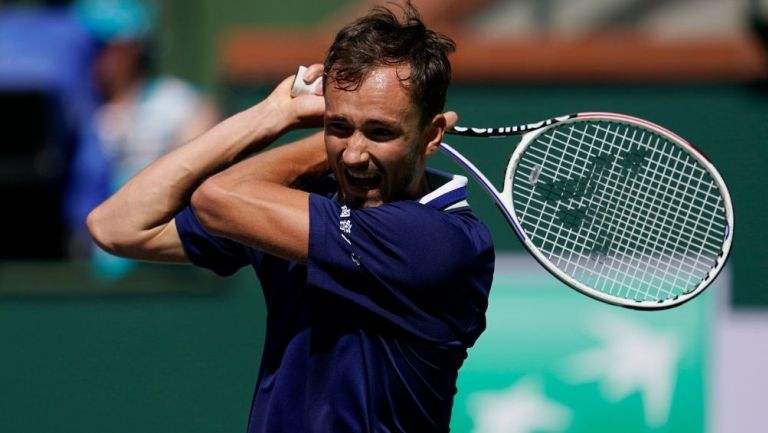 Medvedev en el Indian Wells