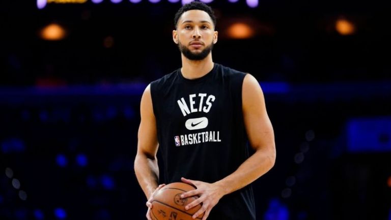 Ben Simmons previo a un partido