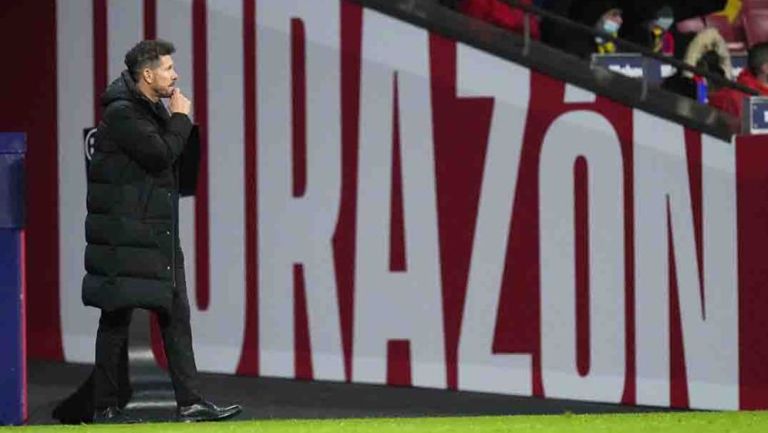 Diego Simeone, entrenador del Atlético de Madrid