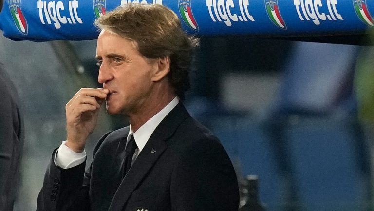 Roberto Manicini, entrenador de la Selección de Italia 