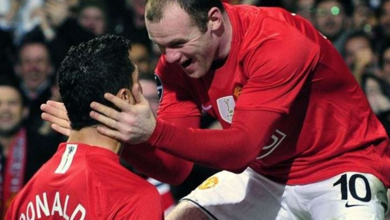 Cristiano y Rooney jugaron cinco temporadas juntos