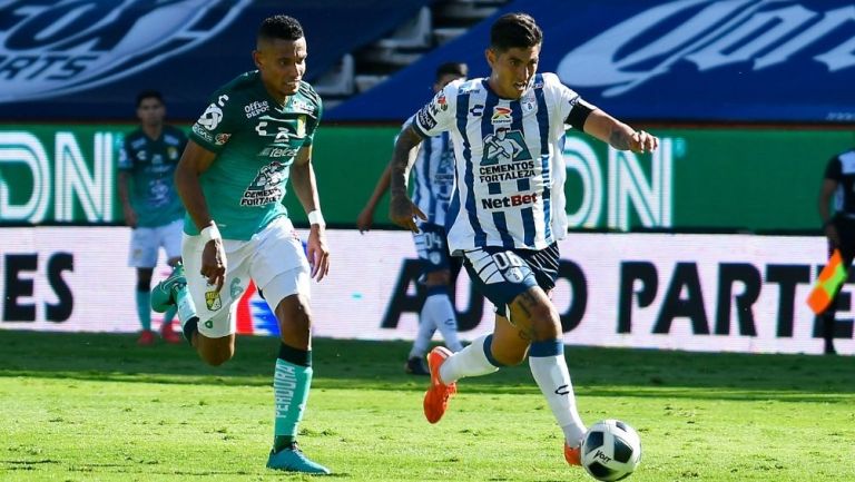 León y Pachuca en un torneo