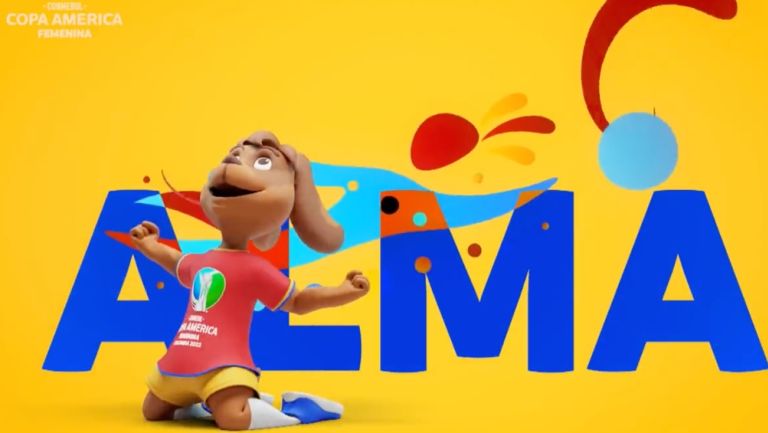 Alma, la mascota oficial de la Copa América Femenina 