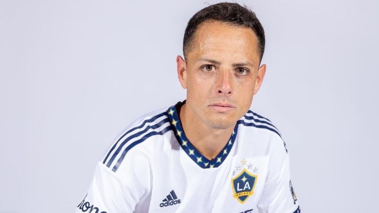 Chicharito Hernández con el LA Galaxy