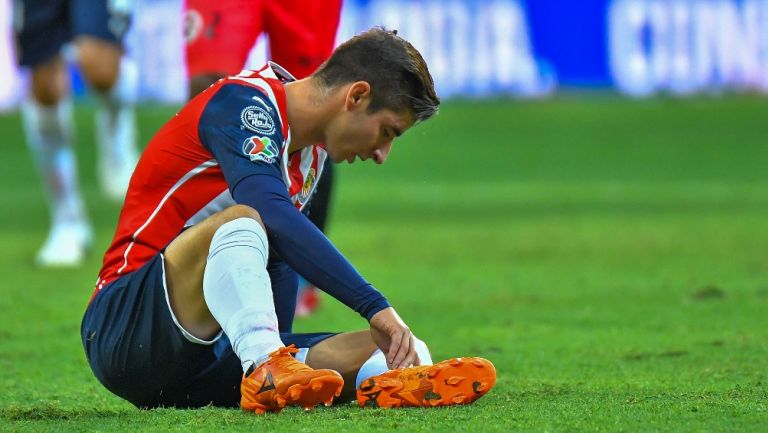 Cone Brizuela tras la lesión vs Xolos