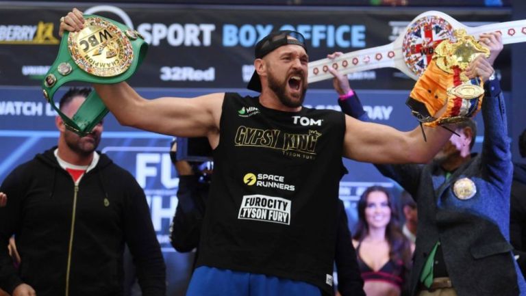 Tyson Fury, boxeador británico