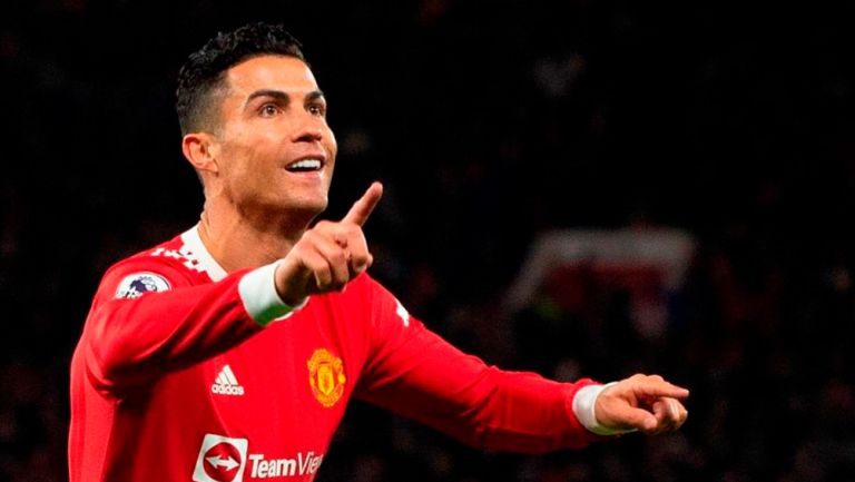 Crisitano Ronaldo en festejo de gol