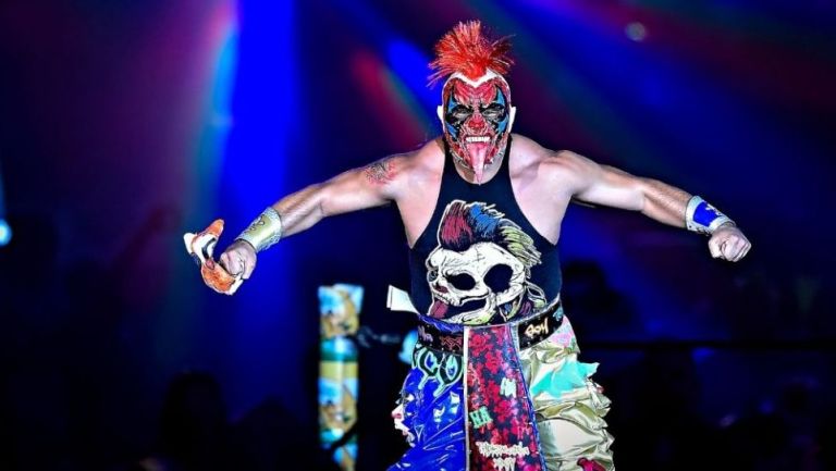 Psycho Clown previo a una lucha