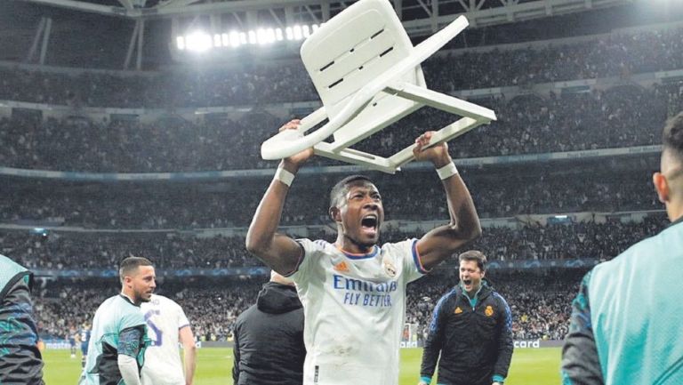 Video: David Alaba celebró título del Real Madrid con la famosa silla