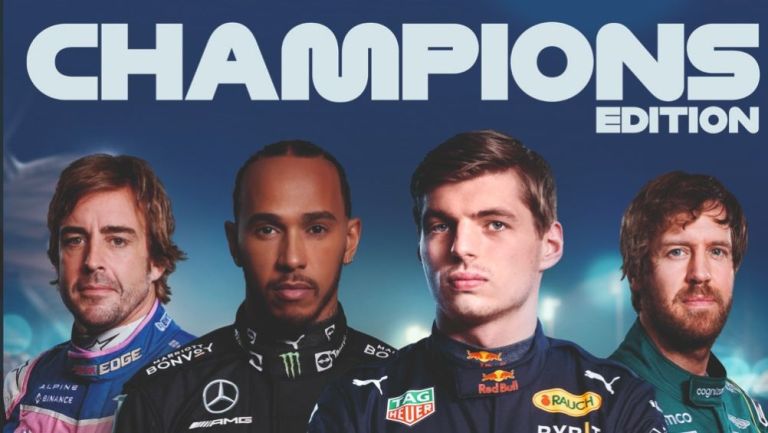 Portada Champions Edition de F1 22