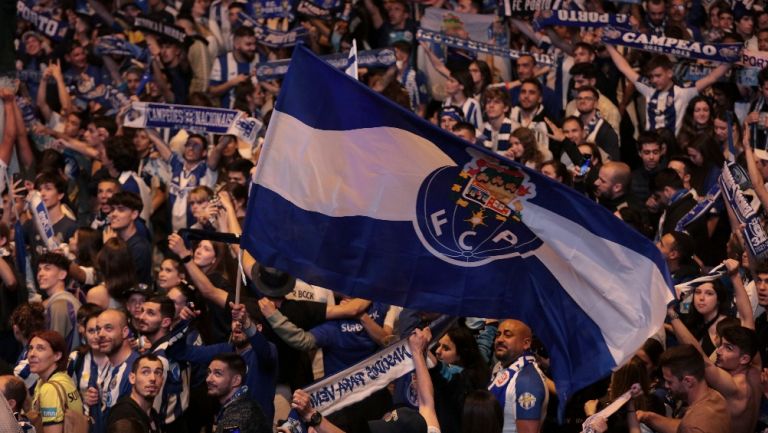 Celebraciones del Porto tras ser Campeón de la Primeira Liga