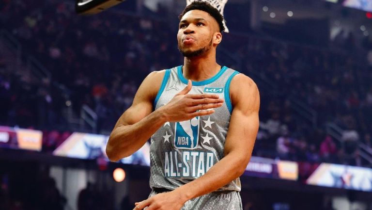 Giannis Antetokounmpo en All-Star