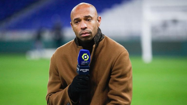 Thierry Henry hablando en la Ligue 1 de Francia