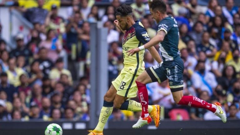 Bruno Valdez jugando con el América