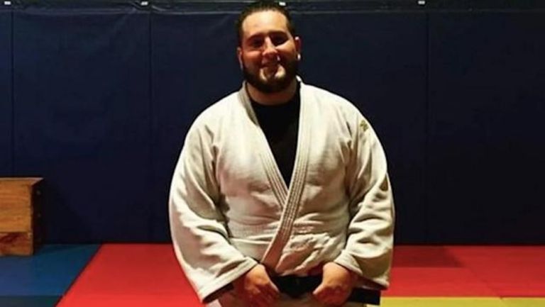 David Alejandro Gómez Flores, seleccionado de la Universidad de Guadalajara en judo
