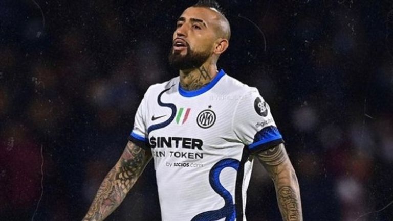 Arturo Vidal con el Inter de Milán