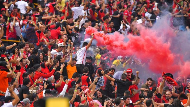 Afición del Atlas en la Final de Ida vs Tuzos