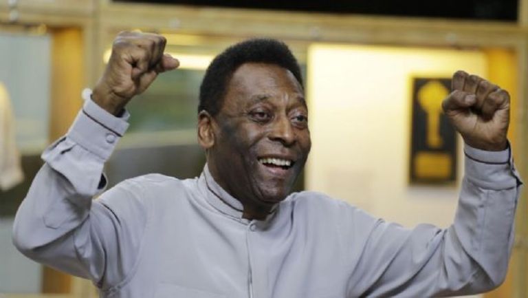 Pelé en celebración