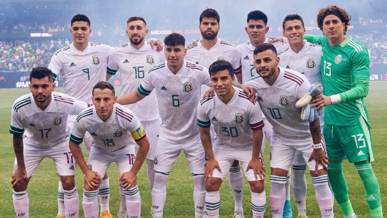 Selección Mexicana previo a partido amistoso ante Ecuador