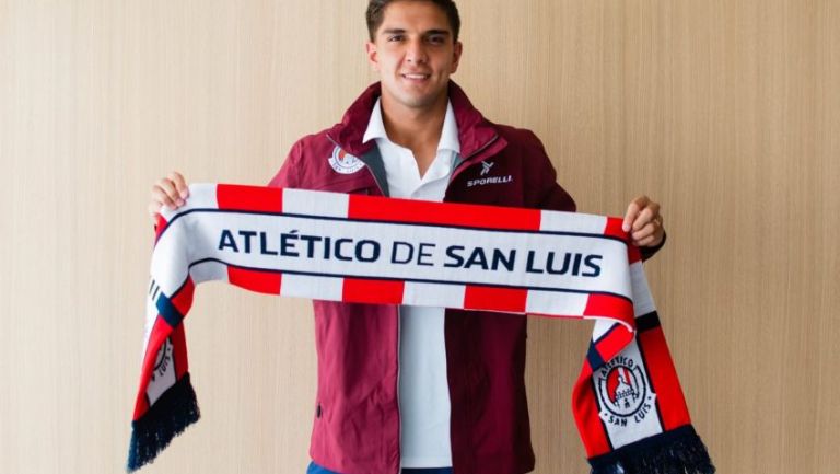 Rodrigo González es presentado como nuevo refuerzo del Atlético San Luis