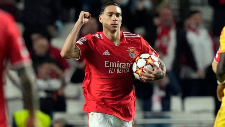 Darwin Núñez como jugador del Benfica