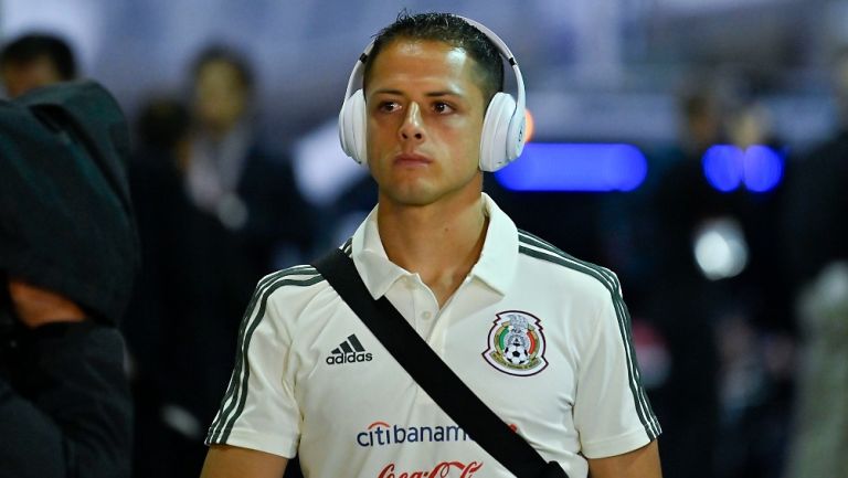 Javier Hernández previo un partido con el Tri