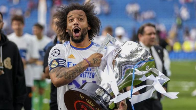 Marcelo tras ser Campeón de LaLiga con el Real Madrid