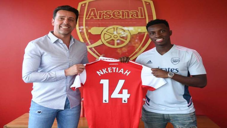 Eddie Nketiah usará el mítico número 14 de Henry