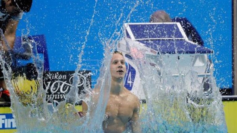 Caeleb Dressel en el Mundial de Natación