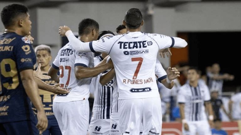 Rayados goleó 3-0 a Pumas en pretemporada