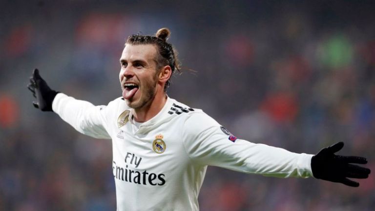 Gareth Bale festejando un gol