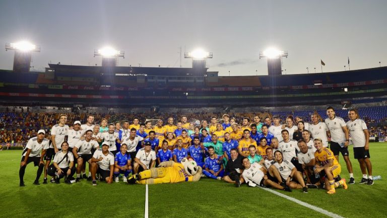 Tigres y Amazonas en el entrenamiento en el Volcán 