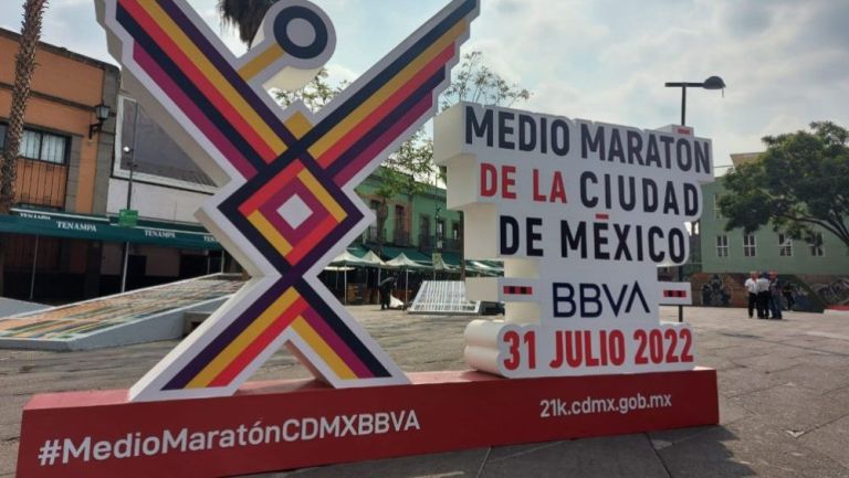 Medio Maratón CDMX presentó la playera y medalla