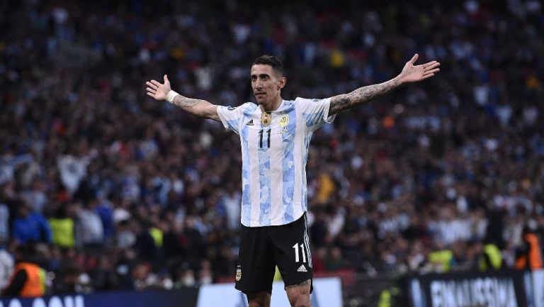 Ángel Di Maria se quitó presión al ganar un título con Argentina