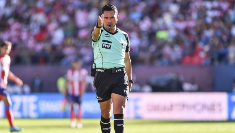 Fernando Guerrero durante un partido