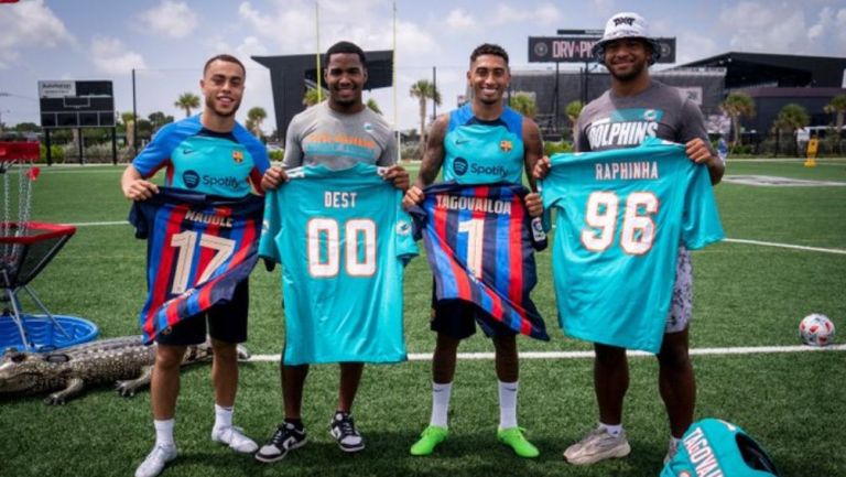 Los cuatro deportistas convivieron en Miami