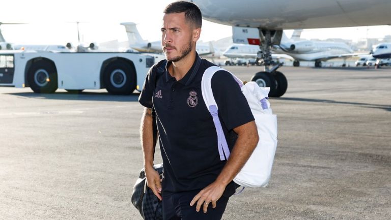 Eden Hazard en Estados Unidos con el Real Madrid