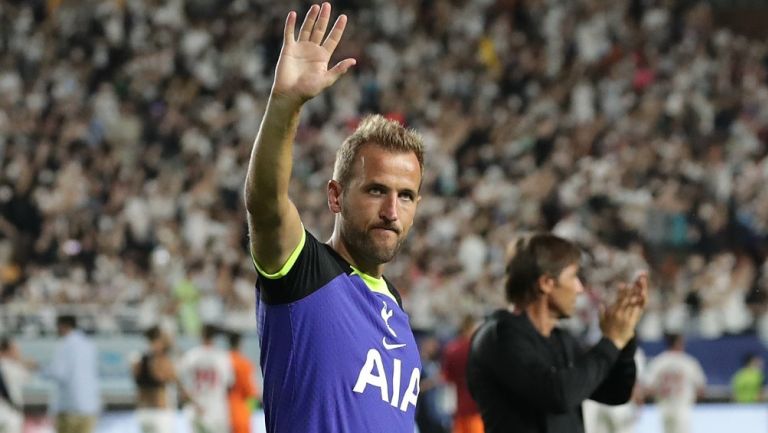 Harry Kane con el Tottenham 