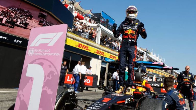 Max Verstappen al finalizar el GP de Francia