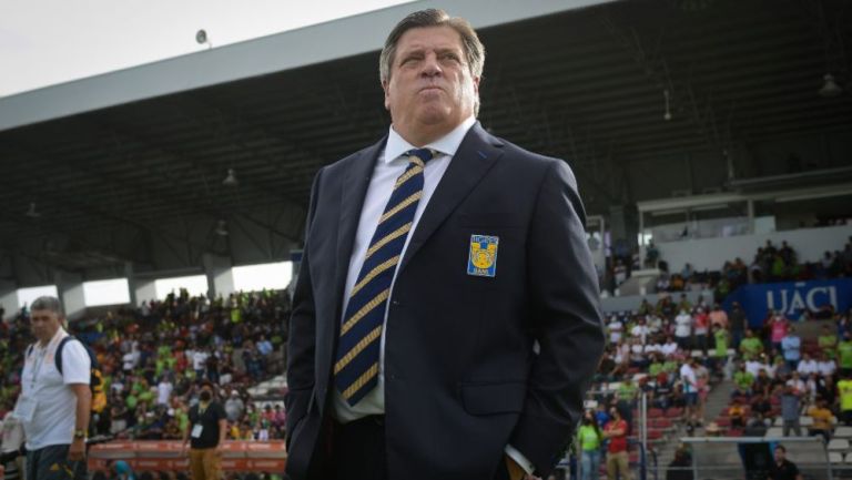 Miguel Herrera, técnico de Tigres