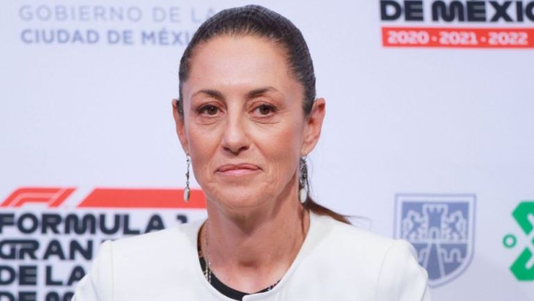 Claudia Sheinbaum previo al Gran Premio de México