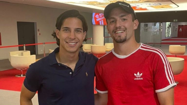 Diego Lainez: Eugenio PizzuTo le dio la bienvenida al Sporting Braga