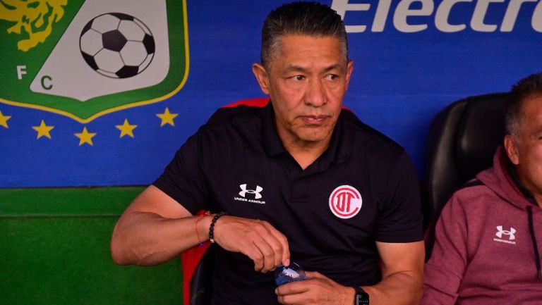 Ignacio Ambriz, entrenador del Toluca